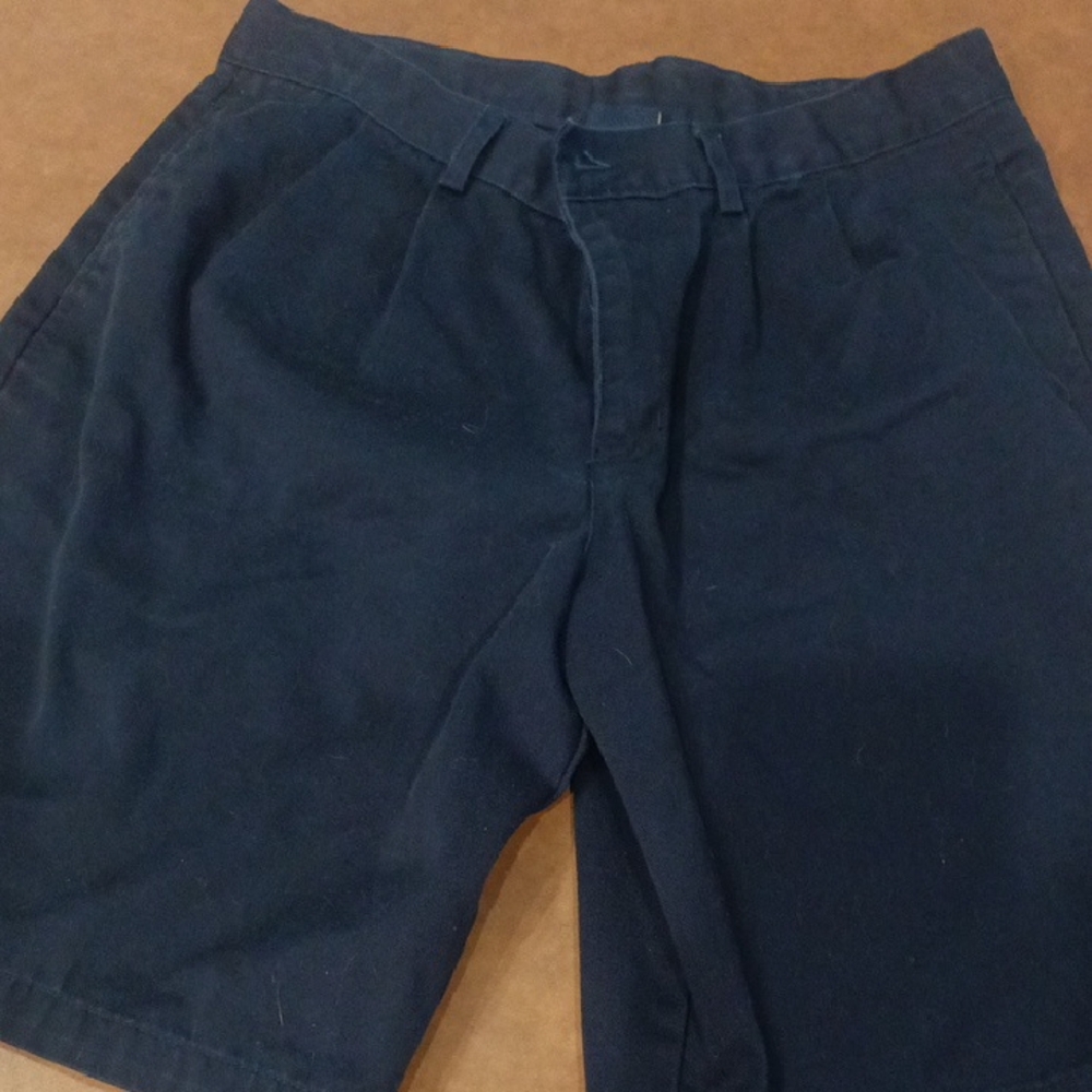 Izod Blue Casual Shorts Relaxed Fit
